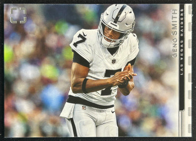 Geno Smith 2025 PhotoGenic Horizontal Raiders Jets Sports Trading Cards