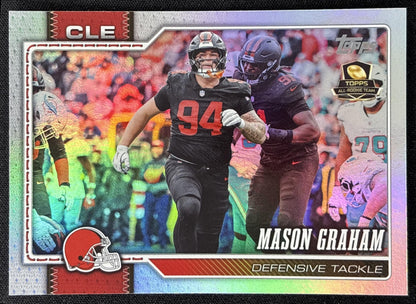 Mason Graham 2026 Topps Rainbow Foil Browns