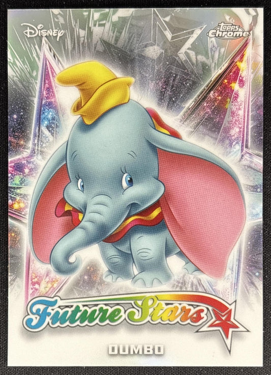 Dumbo 2026 Topps Chrome Disney Future Stars front