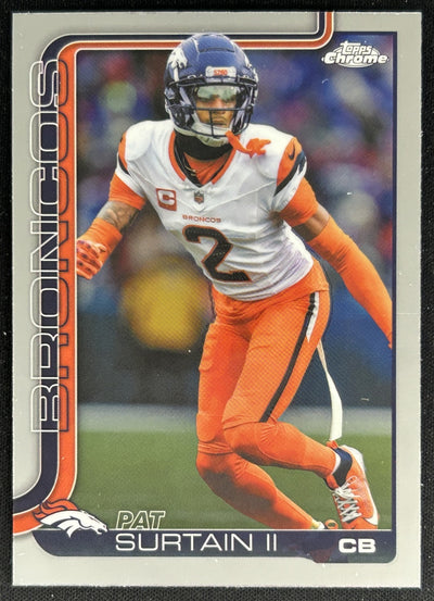 Pat Surtain II 2025 Topps Chrome Broncos Default Title