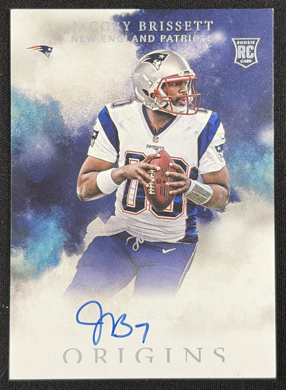 Jacoby Brissett 2016 Panini Origins Auto Rookie Patriots