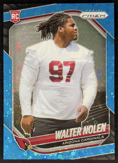 Walter Nolen 2025 Panini Prizm No Huddle Blue /125 Cardinals
