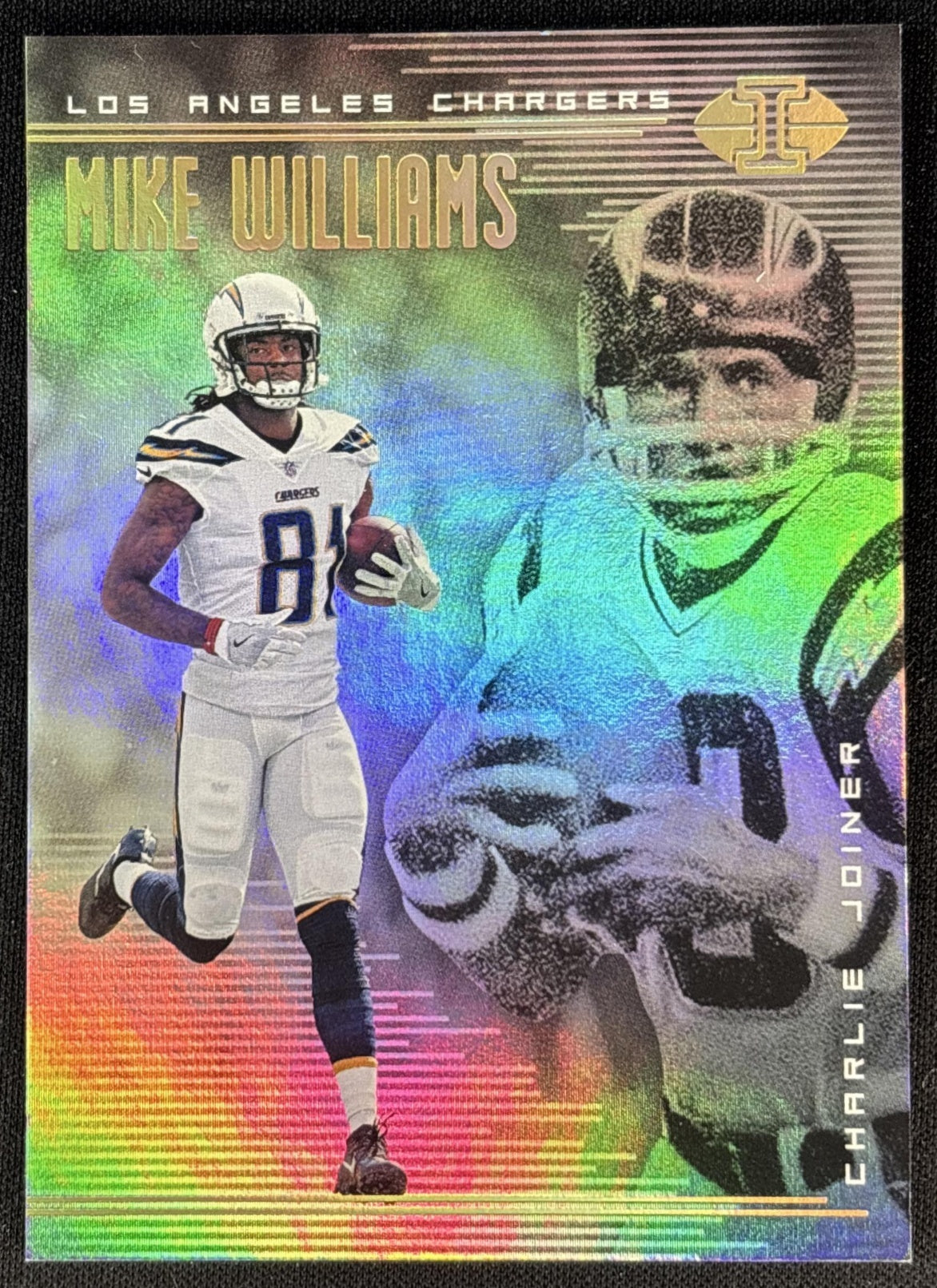 Mike Williams Charlie Joiner 2018 Panini Illusions Packers Sports Trading Cards