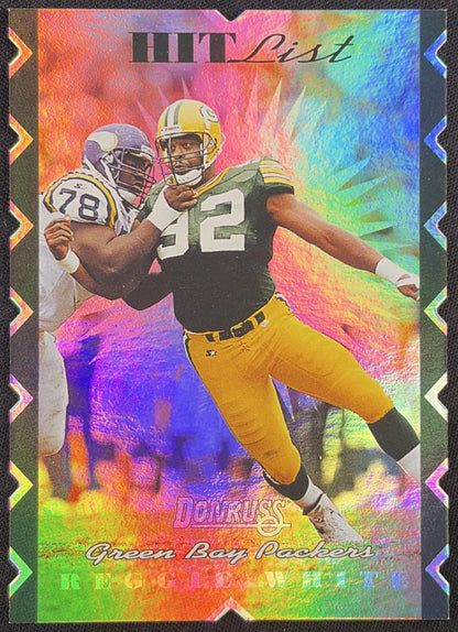 Reggie White 1996 Donruss Hit List /10000 Packers