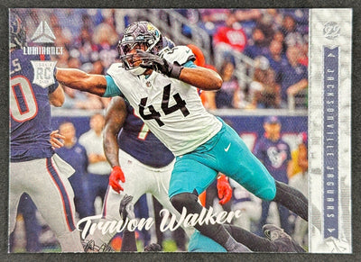 Travon Walker 2022 Chronicles Luminance Update Rookies Jaguars Sports Trading Card