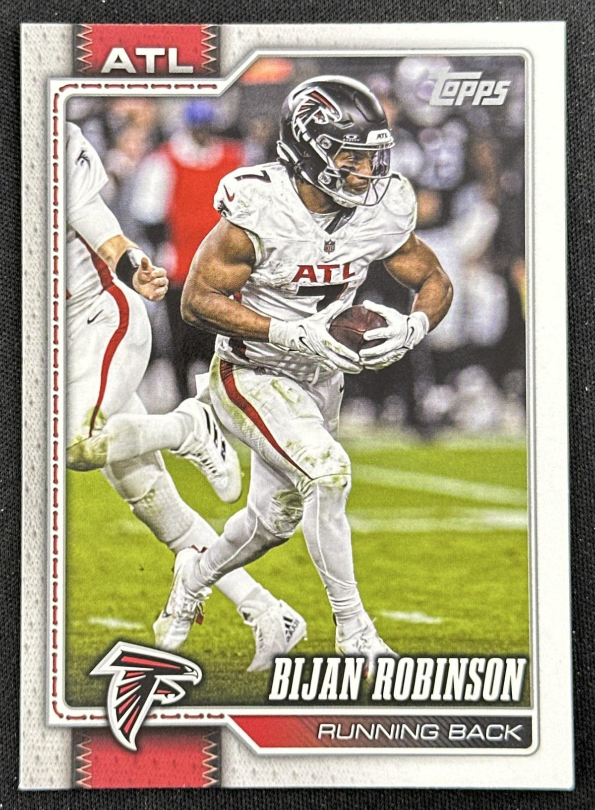 Bijan Robinson 2026 Topps Flagship Companion Card Falcons