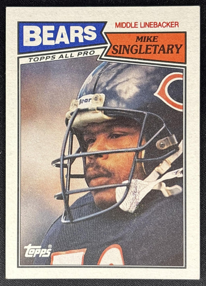 Mike Singletary 1987 Topps Bears - Front