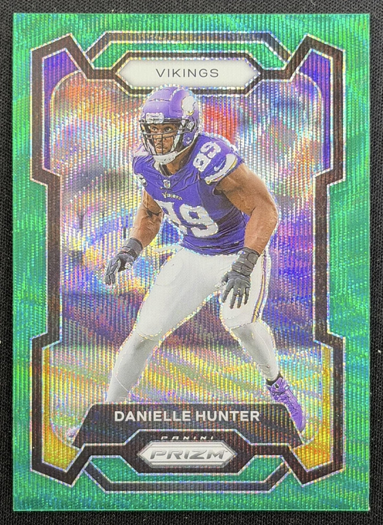 Danielle Hunter 2023 Panini Prizm Green Wave Vikings