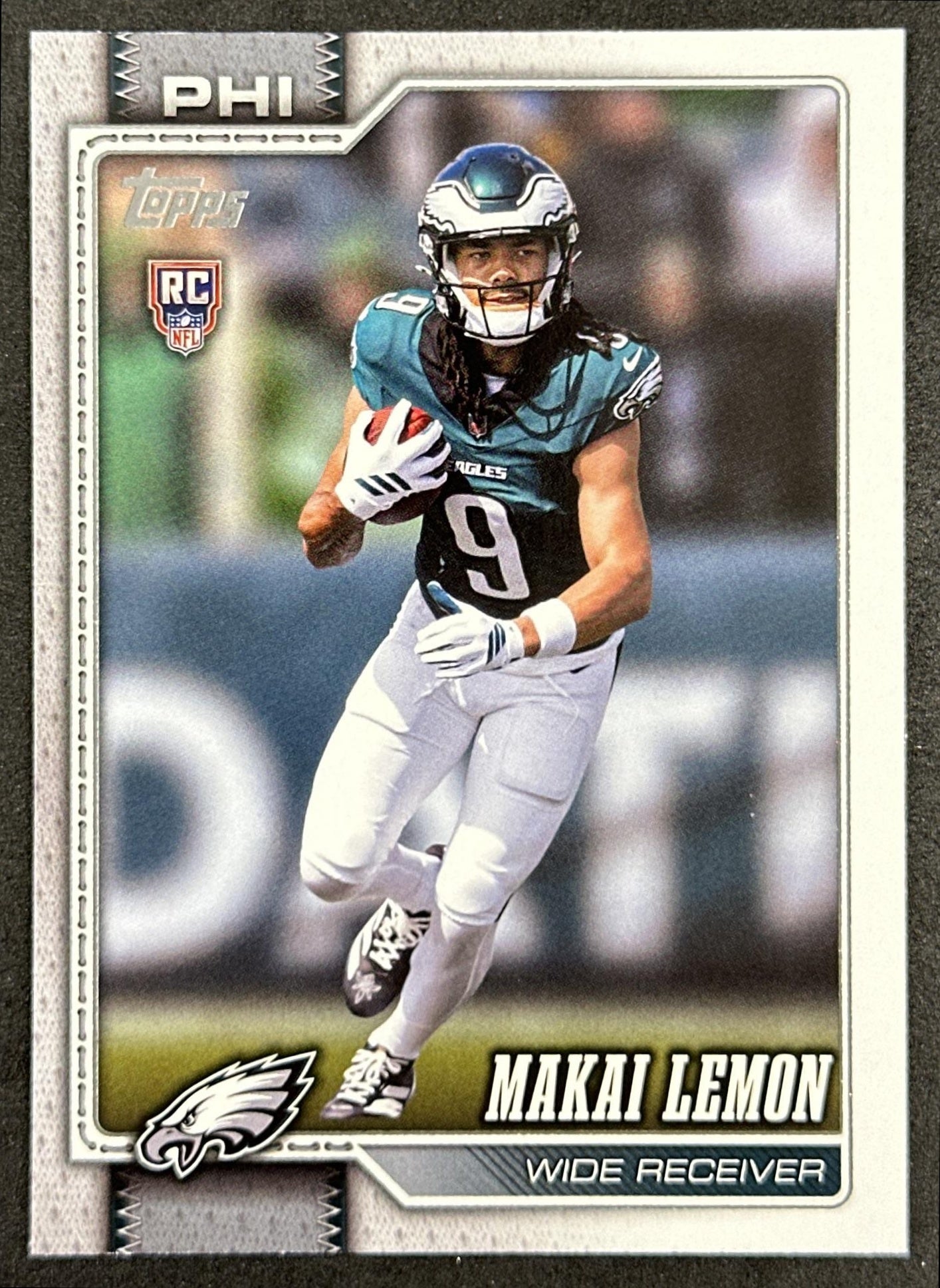 Makai Lemon 2026 Topps Flagship Rookie Eagles Sports Trading Card