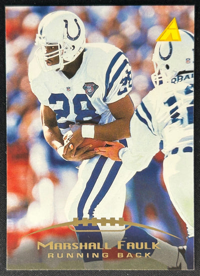 Marshall Faulk 1995 Trophy Collection Colts