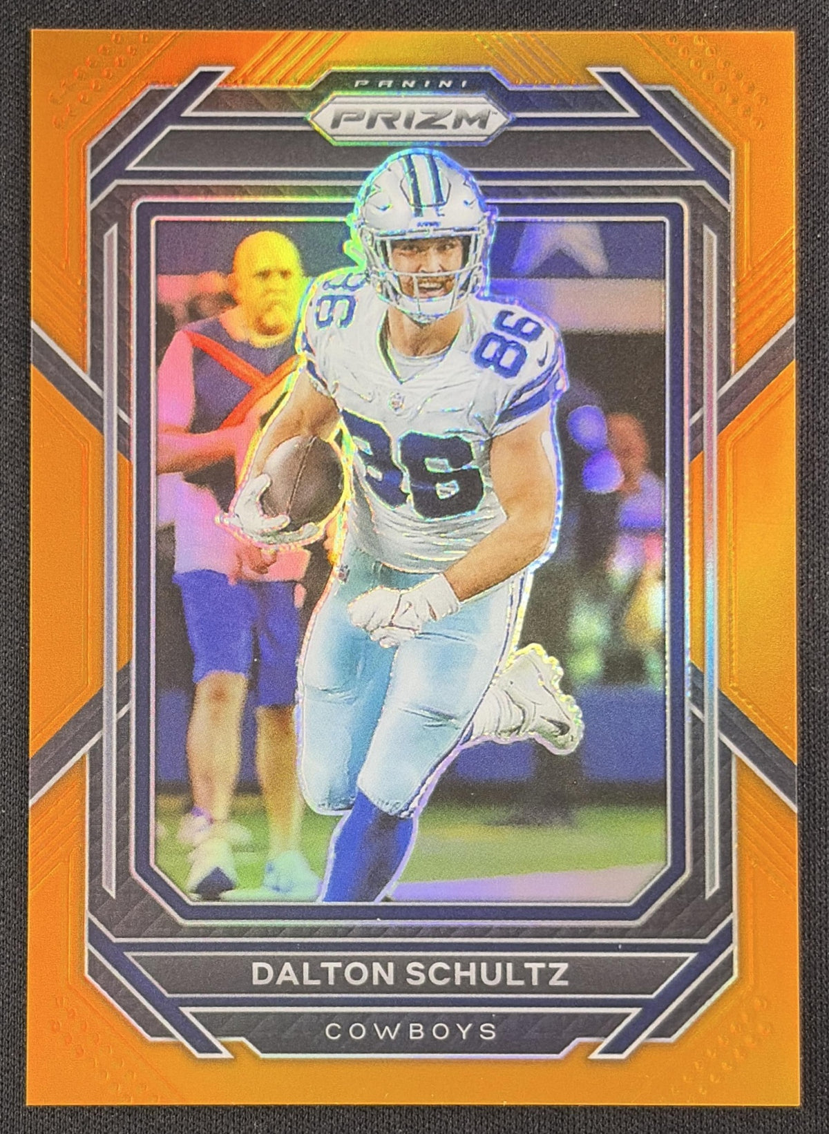 Dalton Schultz 2022 Panini Prizm Orange /249 Cowboys