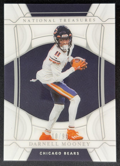 Darnell Mooney 2021 Panini National Treasures /99 Bears Sports Trading Card