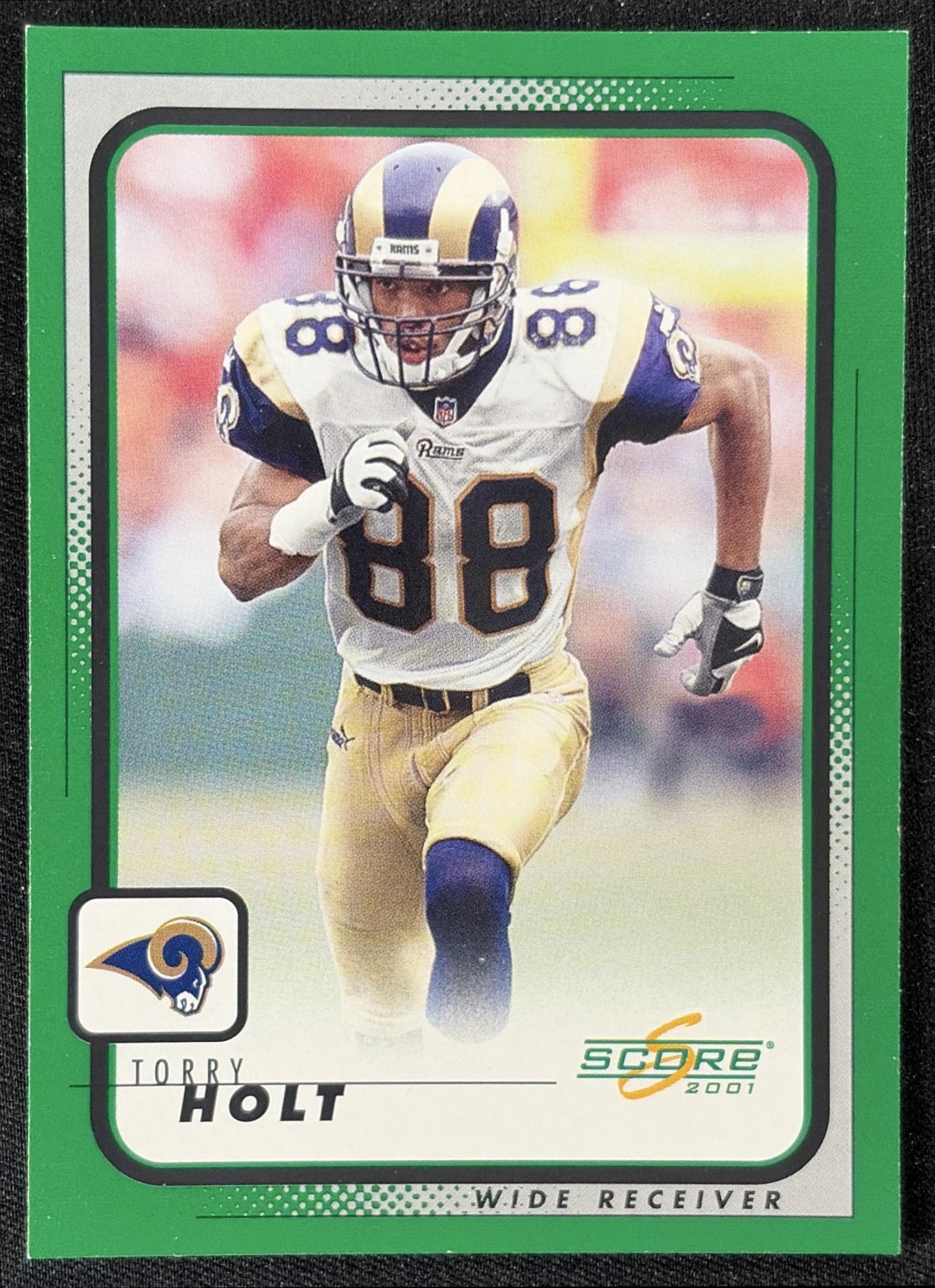 Torry Holt 2001 Score Rams