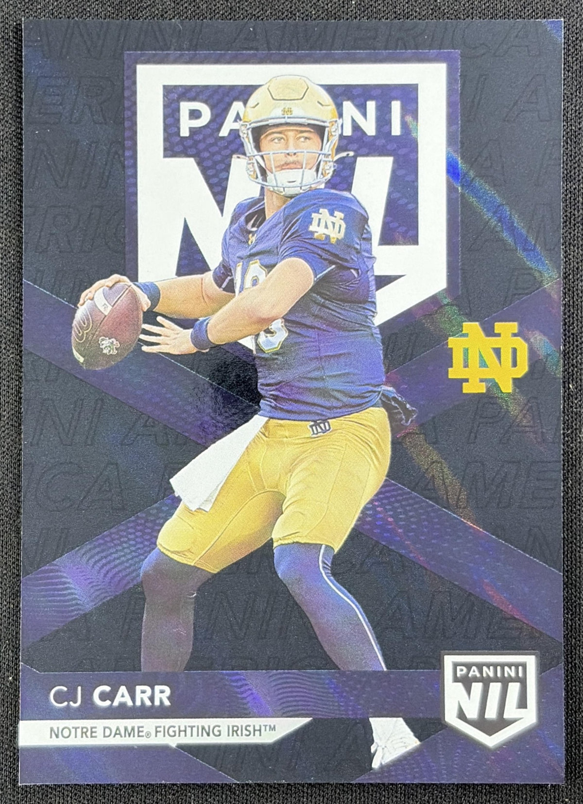 CJ Carr 2026 Panini NSCC Silver Pack Foil