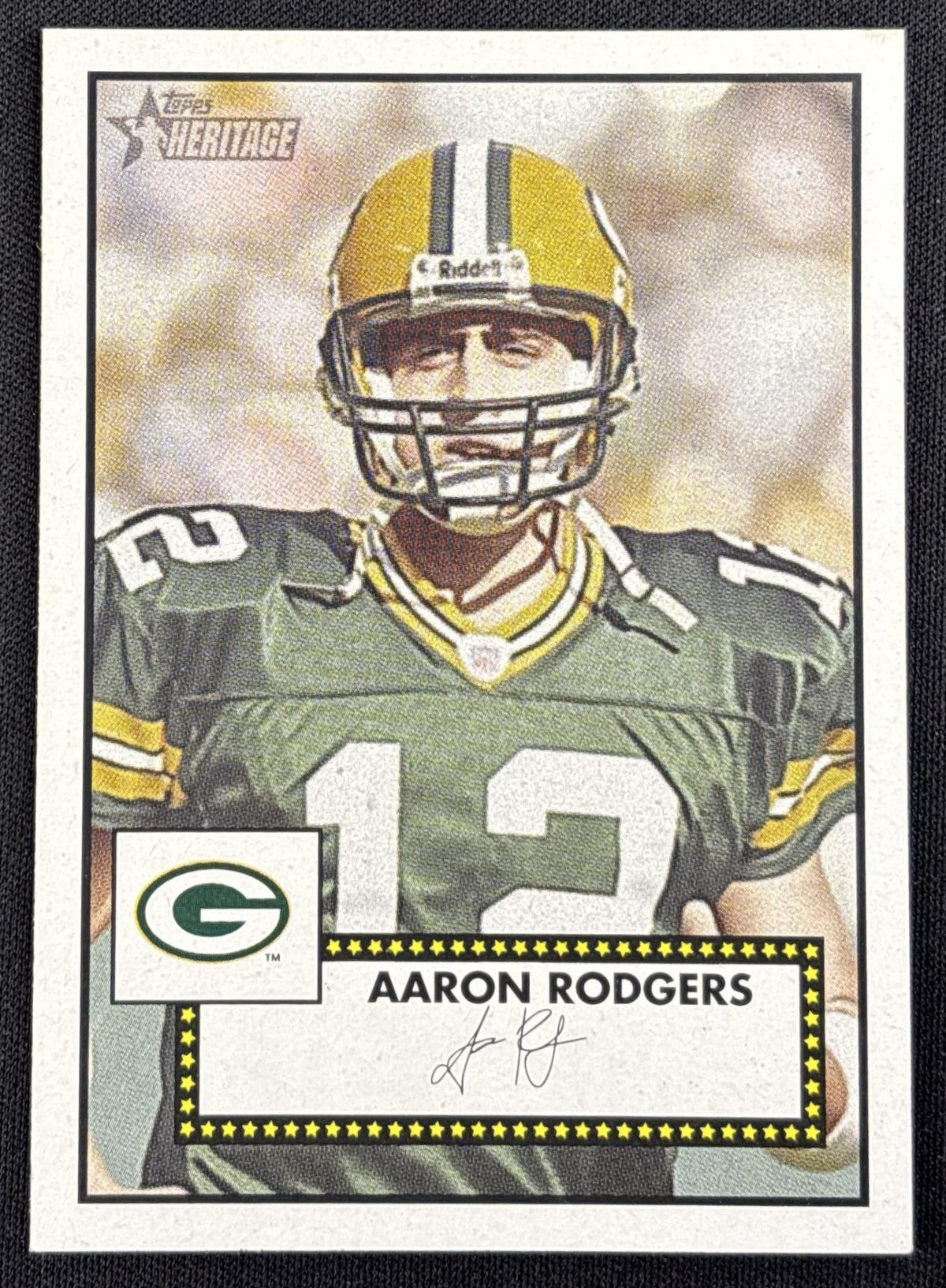 Aaron Rodgers 2006 Topps Heritage Packers