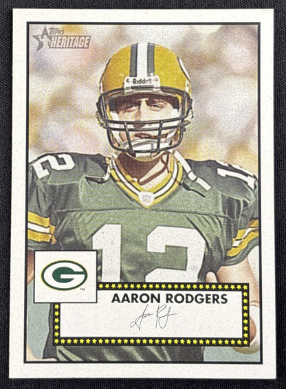Aaron Rodgers 2006 Topps Heritage Packers