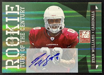 Ryan Williams 2011 Panini Donruss Elite Turn of the Century Auto /299 Cardinals