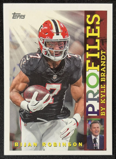 Bijan Robinson 2026 Topps Flagship Profiles Falcons Football