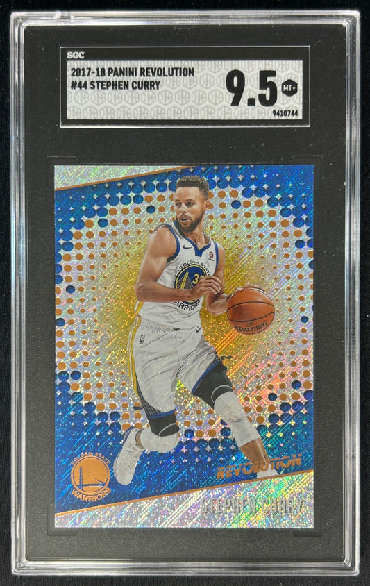 Stephen Curry 2017 Panini Revolution SGC 9.5 Warriors Default Title Sports Trading Card