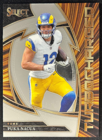 Puka Nacua 2025 Select Turbocharged Rams - Front