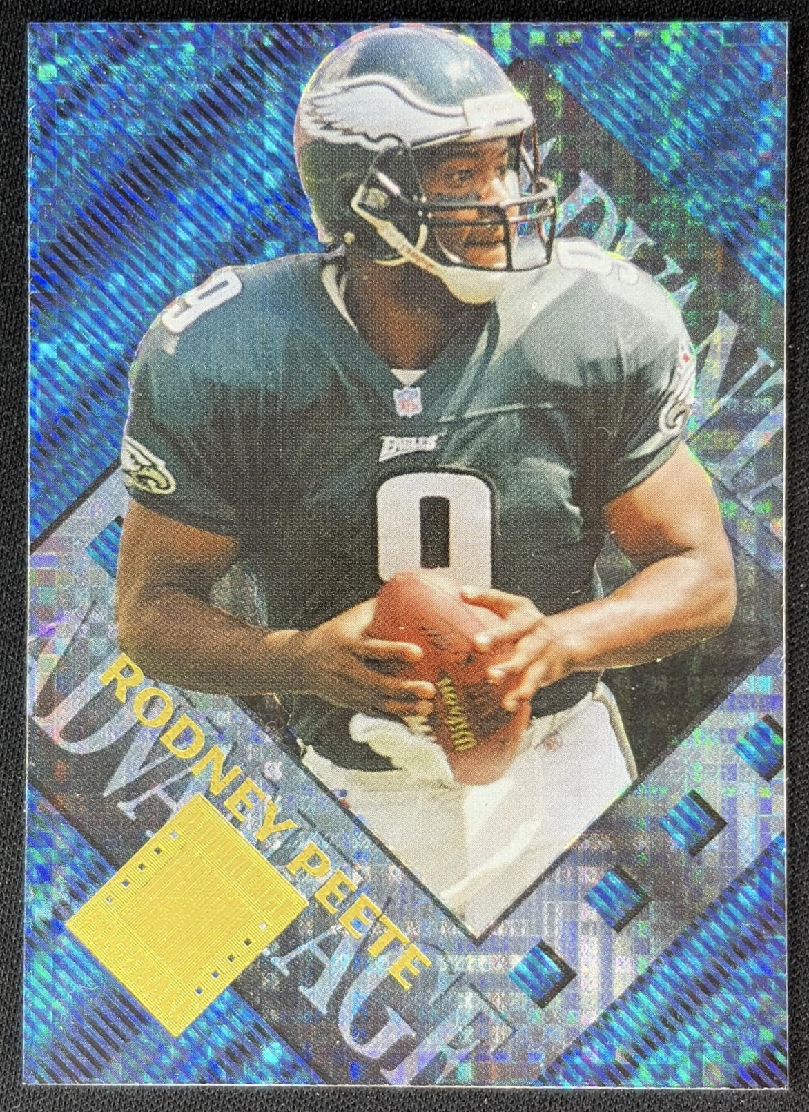 Rodney Peete 1996 Collector's Edge Advantage Eagles front