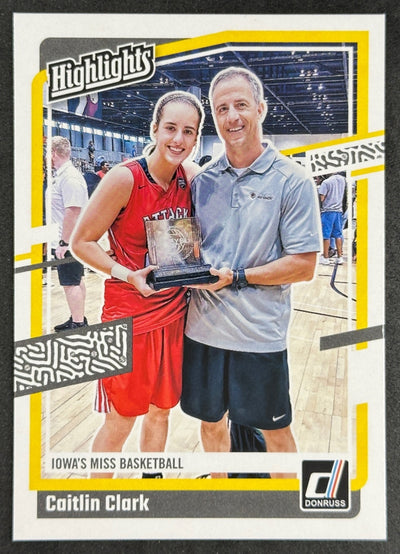 Caitlin Clark 2024 Collection Highlights Hawkeyes Sports Trading Card