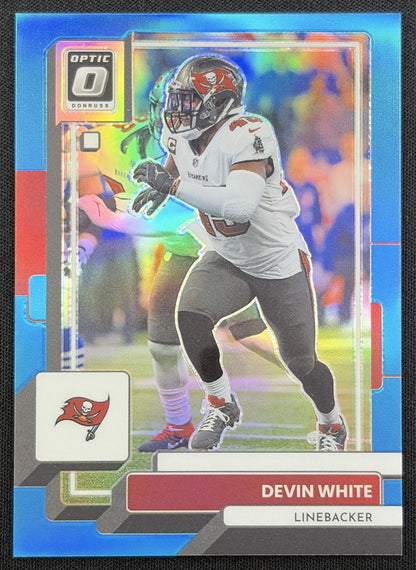 Devin White 2022 Panini Donruss Optic Aqua /299 Buccaneers