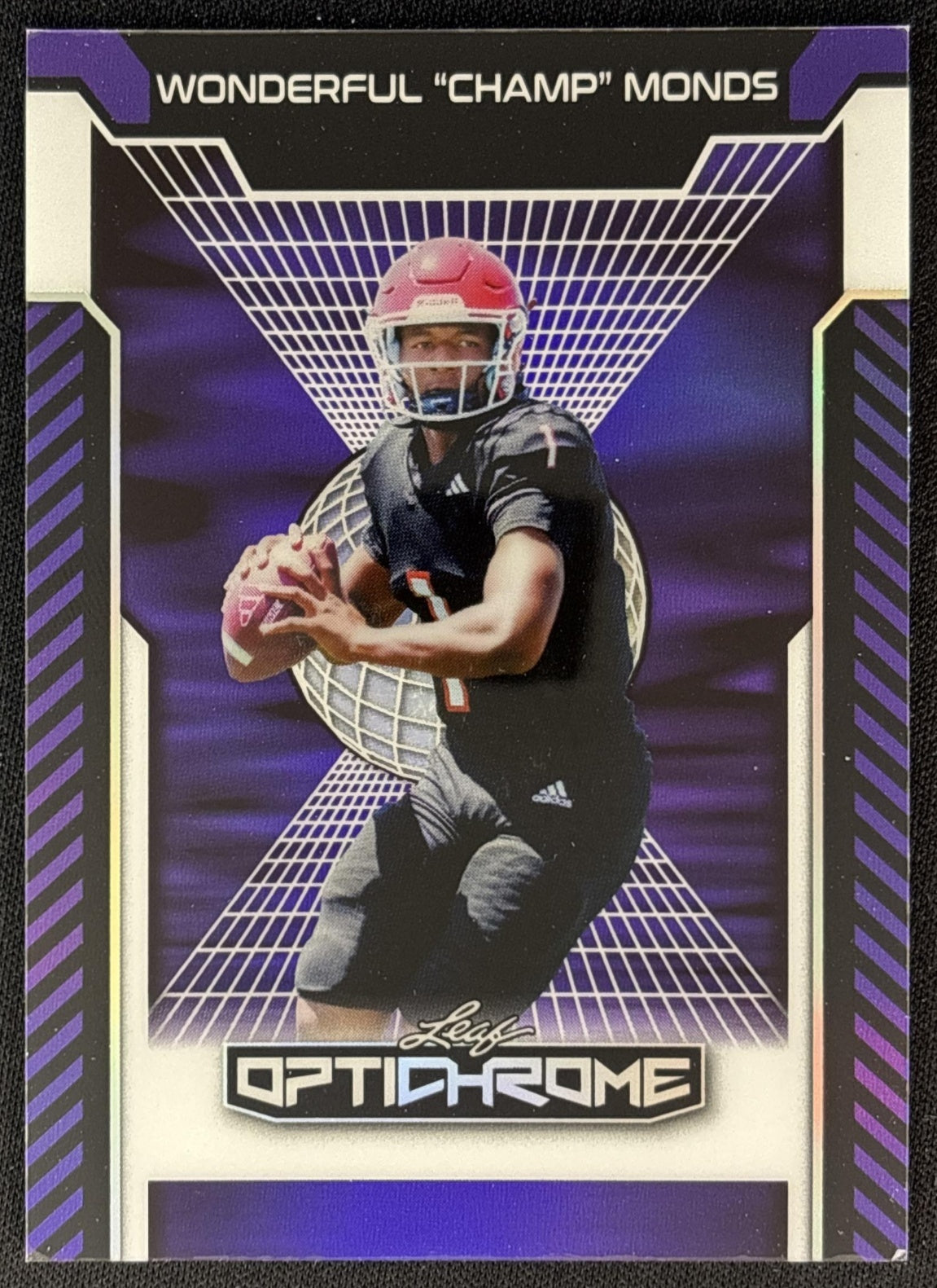 Wonderful "Champ" Monds Leaf OPtichrome Purple 1/1 front