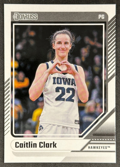 Caitlin Clark 2024 Collection Donruss Hawkeyes Sports Trading Card
