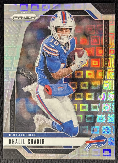 Khalil Shakir 2024 Panini Prizm Pandora /400 Bills front