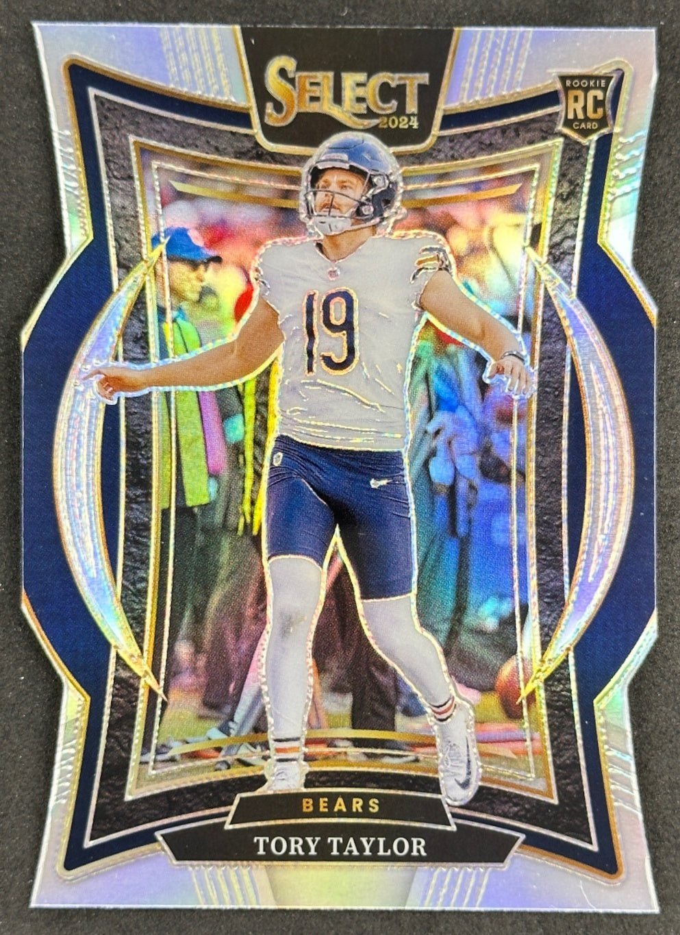 Tory Taylor 2024 Select Concourse Silver Prizm Die-Cut Bears