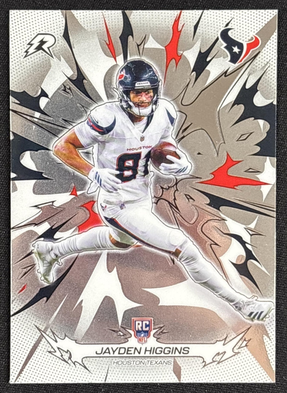 Jayden Higgins 2025 Topps Resurgence Texans