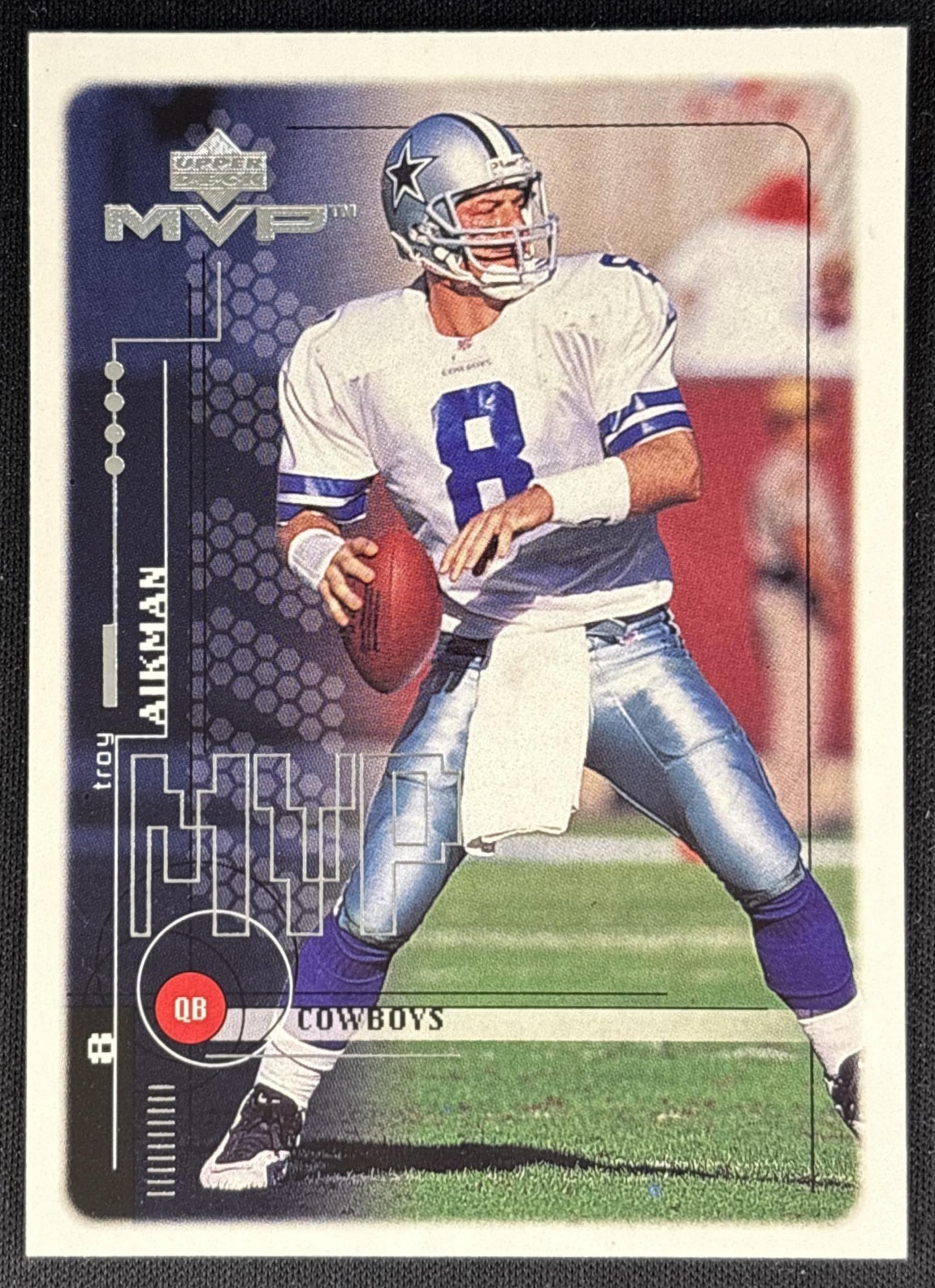 Troy Aikman 1999 Upper Deck MVP Cowboys 1 Sports Trading Cards