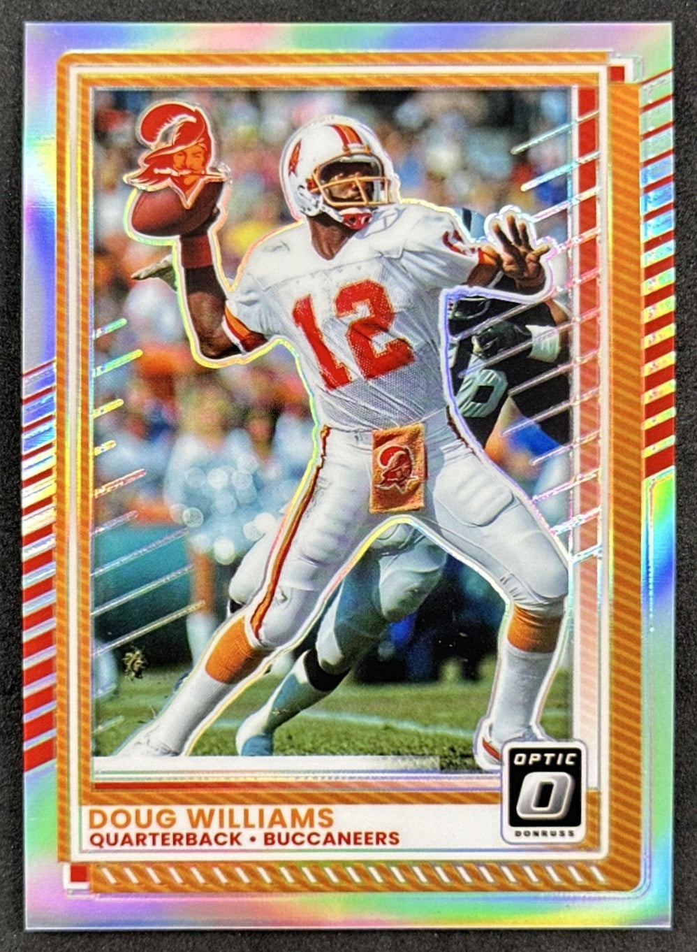 Doug Williams 2025 Panini Donruss Optic Holo Prizm Buccaneers Front