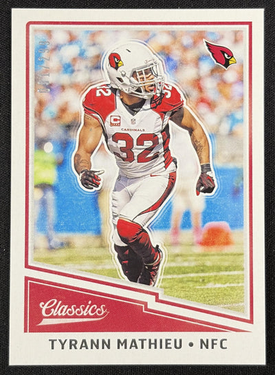 Tyrann Mathieu 2017 Panini Classics /299 Cardinals Sports Trading Card