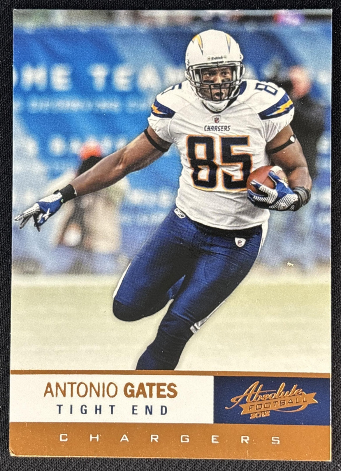 Antonio Gates 2012 Panini Absolute Chargers Sports Trading Cards