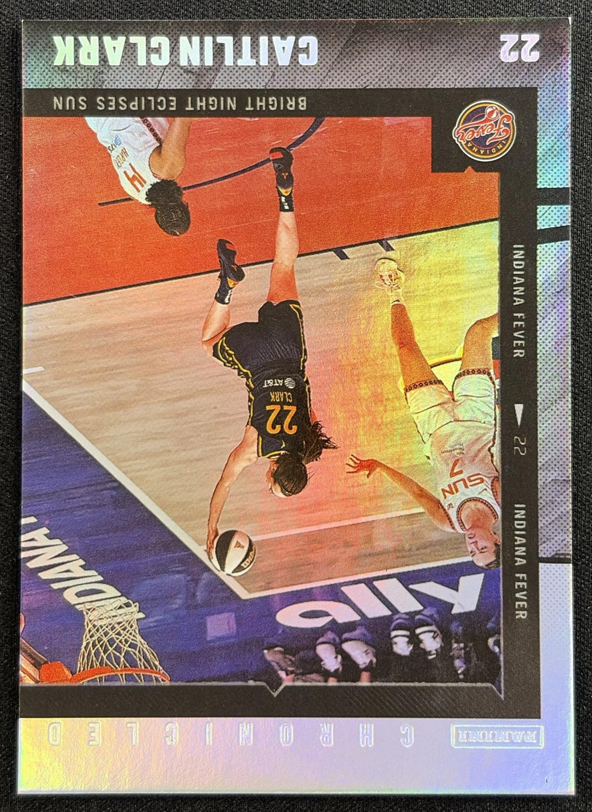 Caitlin Clark 2025 Panini Chronicled WNBA Holo Fever 27