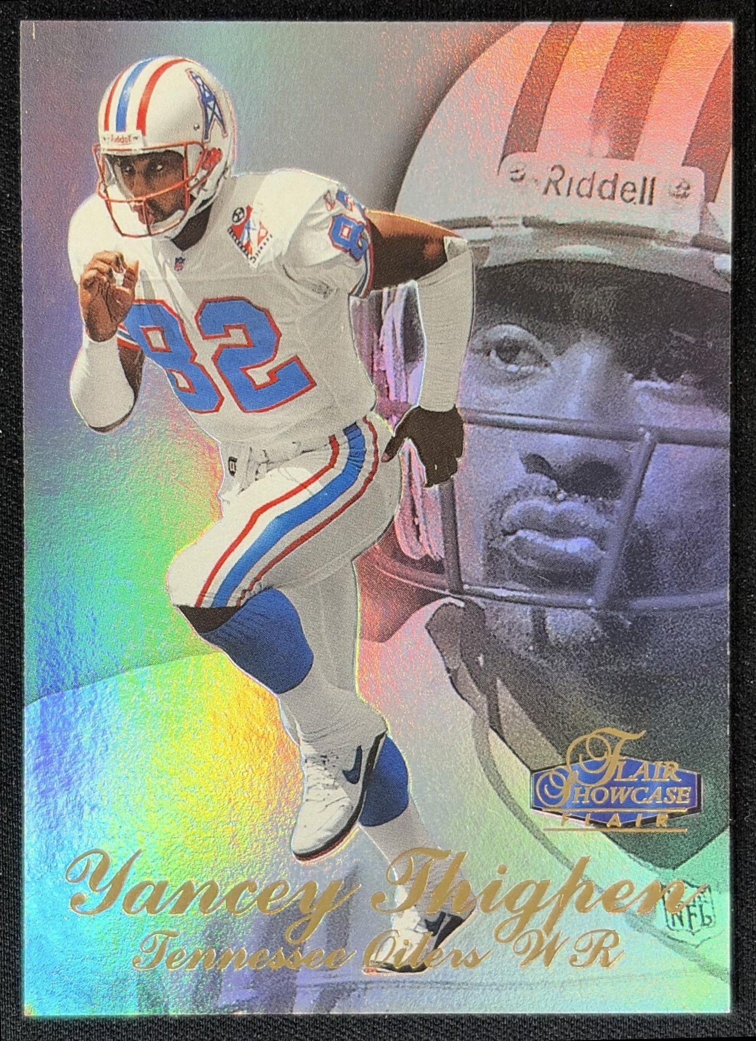Yancey Thigpen 1998 Fleer Flair Showcase Row 1 Grace