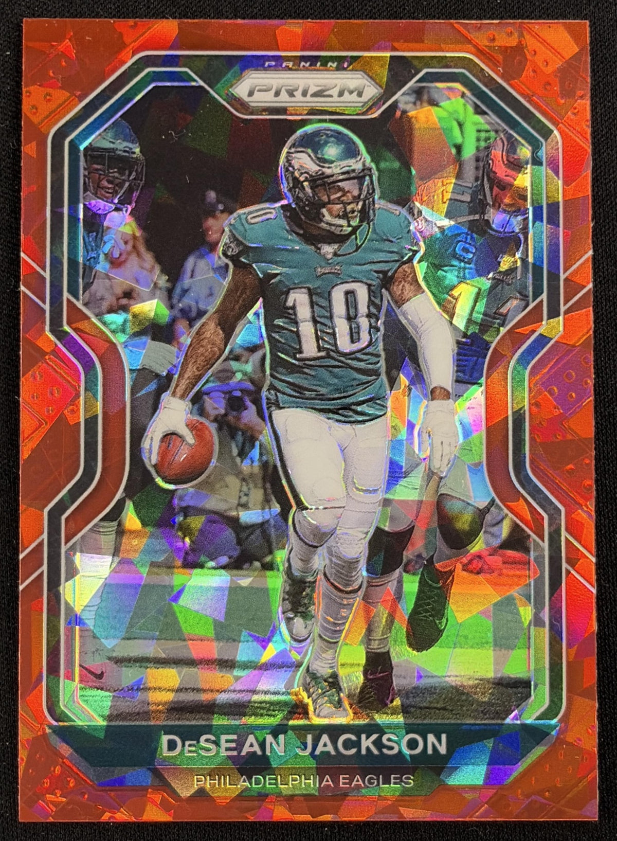 DeSean Jackson 2020 Panini Prizm Red Ice Eagles - Front
