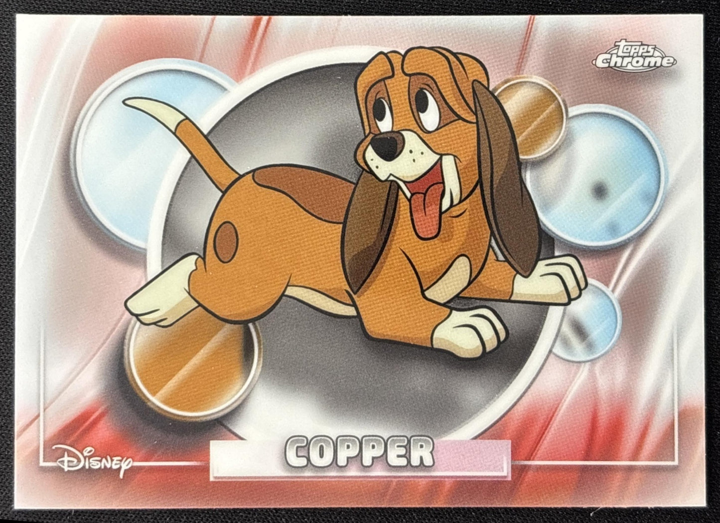 Copper 2026 Topps Chrome Disney The Fox and Hound front