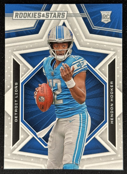 Hendon Hooker 2023 Panini Rookies & Stars Lions Detroit Lions Sports Trading Card