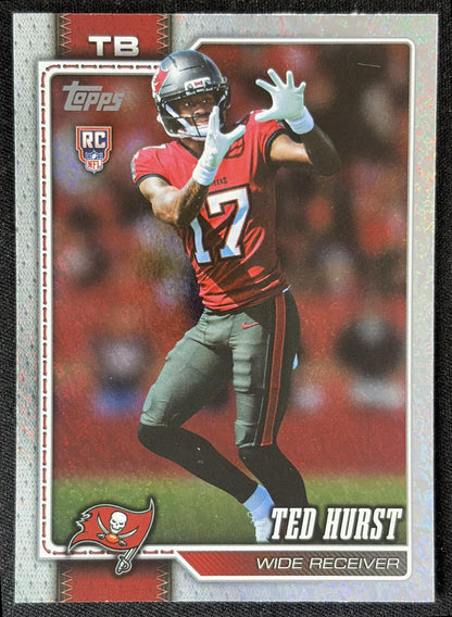 Ted Hurst 2026 Topps Sandglitter Buccaneers front