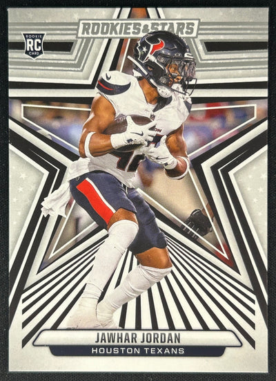 Jawhar Jordan 2024 Panini Rookies & Stars Texans Sports Trading Cards