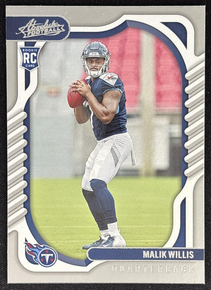 Malik Willis 2022 Panini Absolute Retail Titans