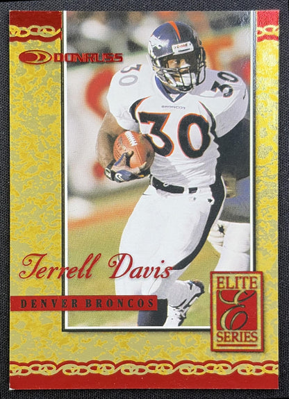 Terrell Davis 2000 Donruss Elite Series /2500 Broncos