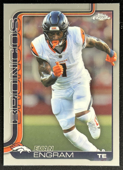 Evan Engram 2025 Topps Chrome Broncos Default Title