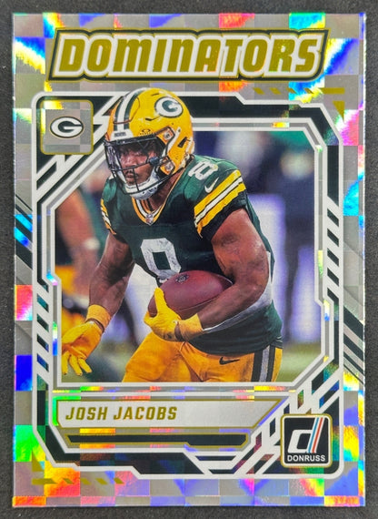 Josh Jacobs 2025 Panini Donruss Dominators Packers Default Title Football