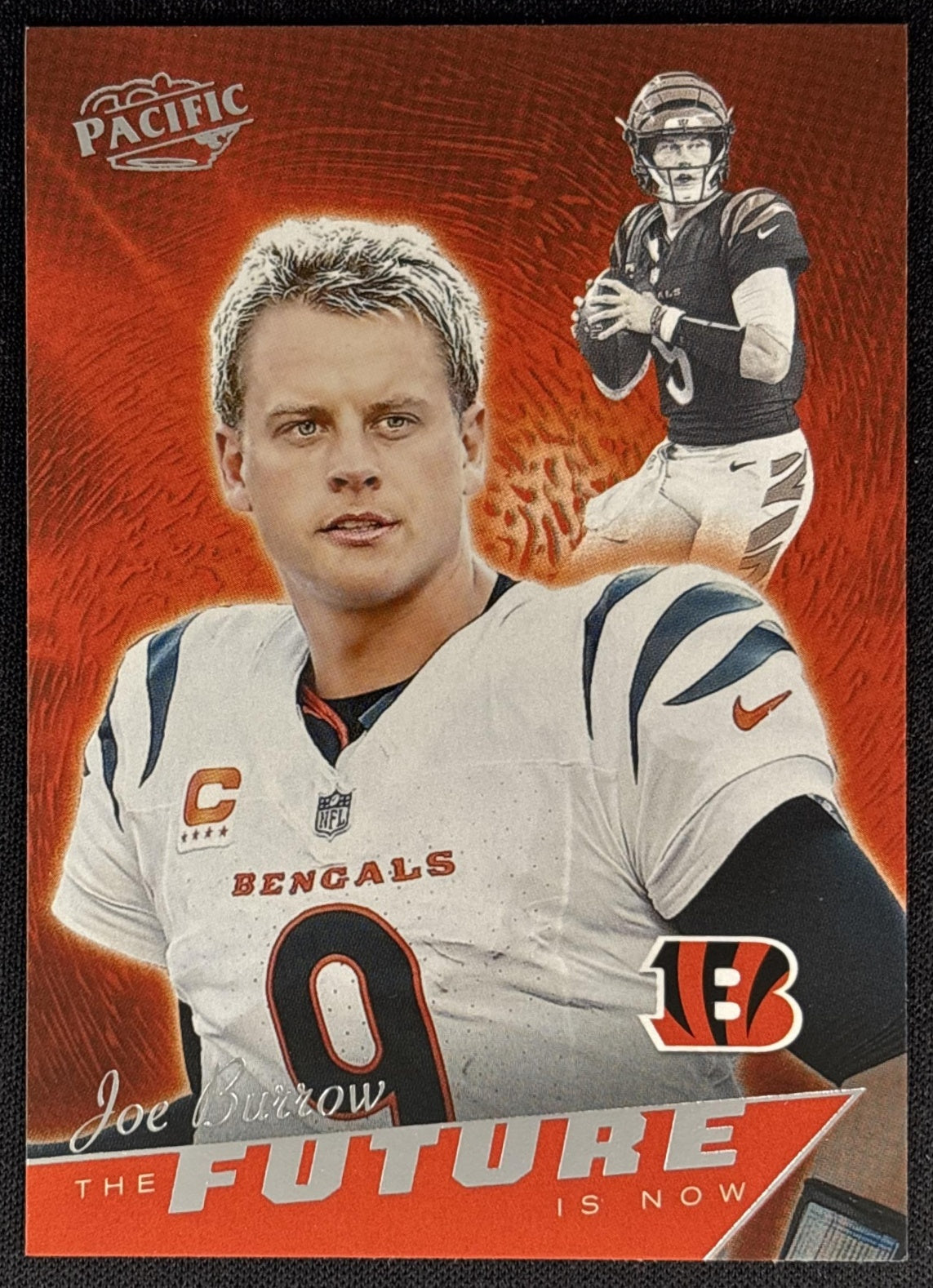 Joe Burrow 2024 Panini Encore Pacific The Future is Now Bengals front