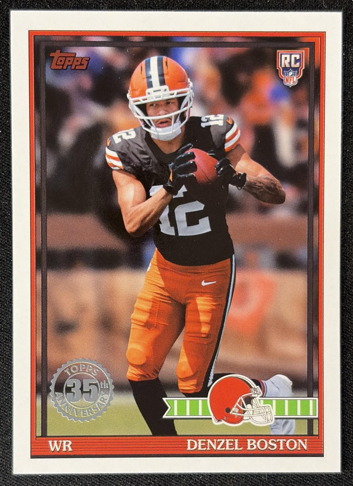 Denzel Boston 2026 Topps 1991 Rookie Browns front