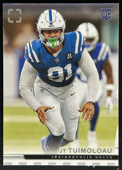 JT Tuimoloau 2025 PhotoGenic Rookies Colts Sports Trading Cards